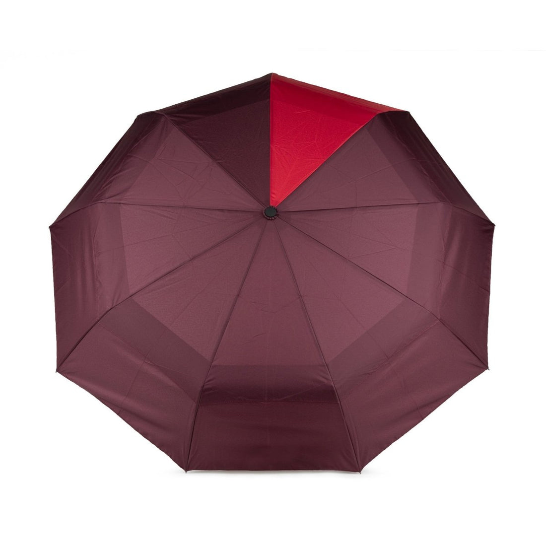 Waterloo Umbrella Medium Recycled Nylon - Plum Cranberry - RUTHERFORD & Co