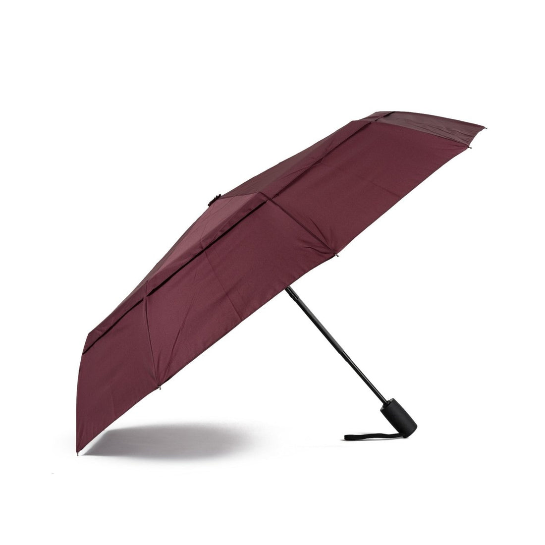 Waterloo Umbrella Medium Recycled Nylon - Plum - RUTHERFORD & Co