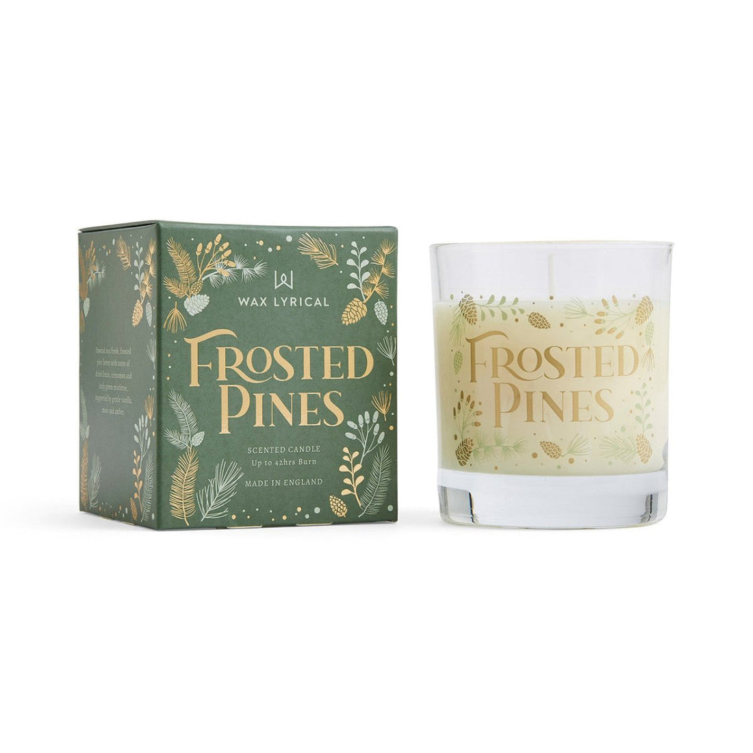 Wax Lyrical Christmas 30cl Candle - Frosted Pines - RUTHERFORD & Co