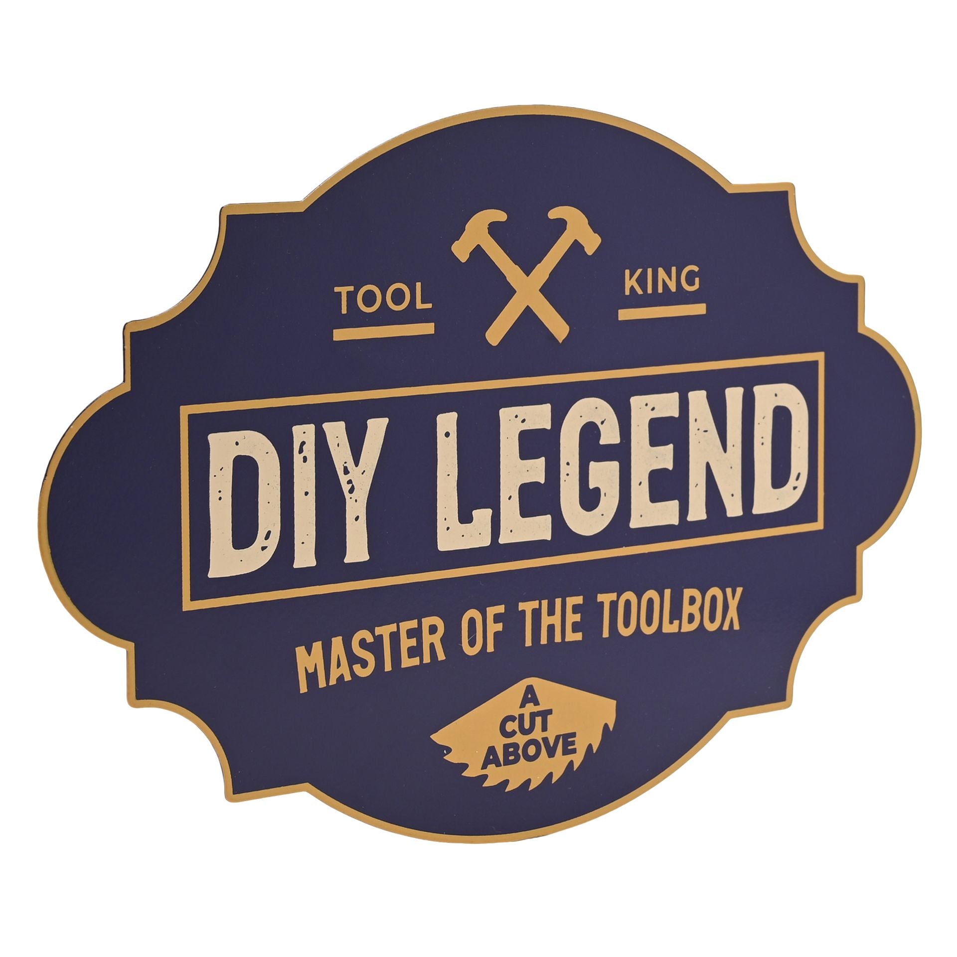 Well Crafted Tin Sign - DIY Legend