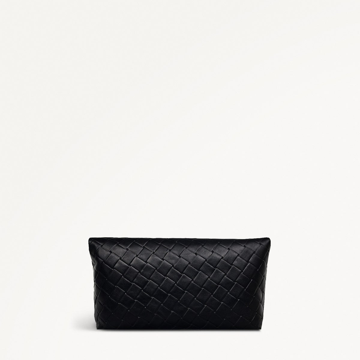 WEAVER LANE/BLACK/MEDIUM FLAPOVER CLUTCH - RUTHERFORD & Co
