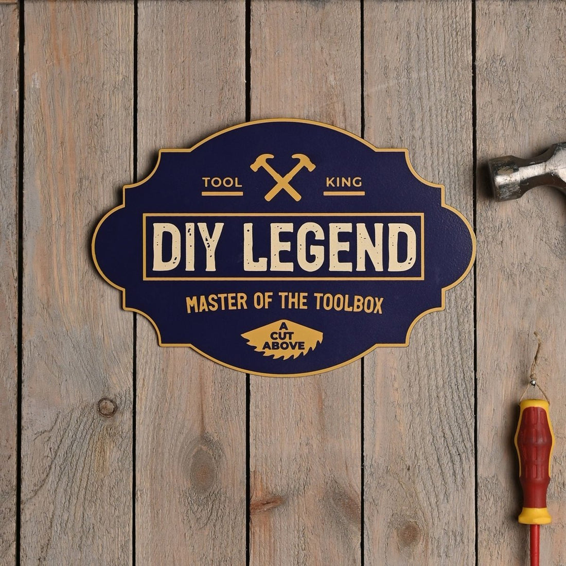 Well Crafted Tin Sign - DIY Legend - RUTHERFORD & Co