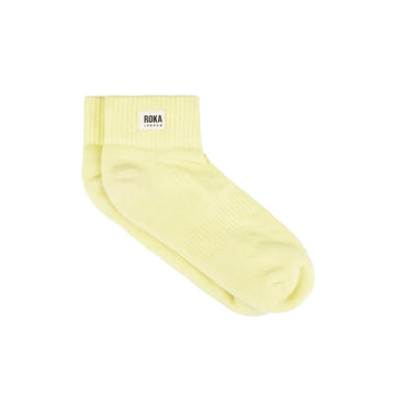 Wembley Ankle Socks for Women in Lemonade - RUTHERFORD & Co
