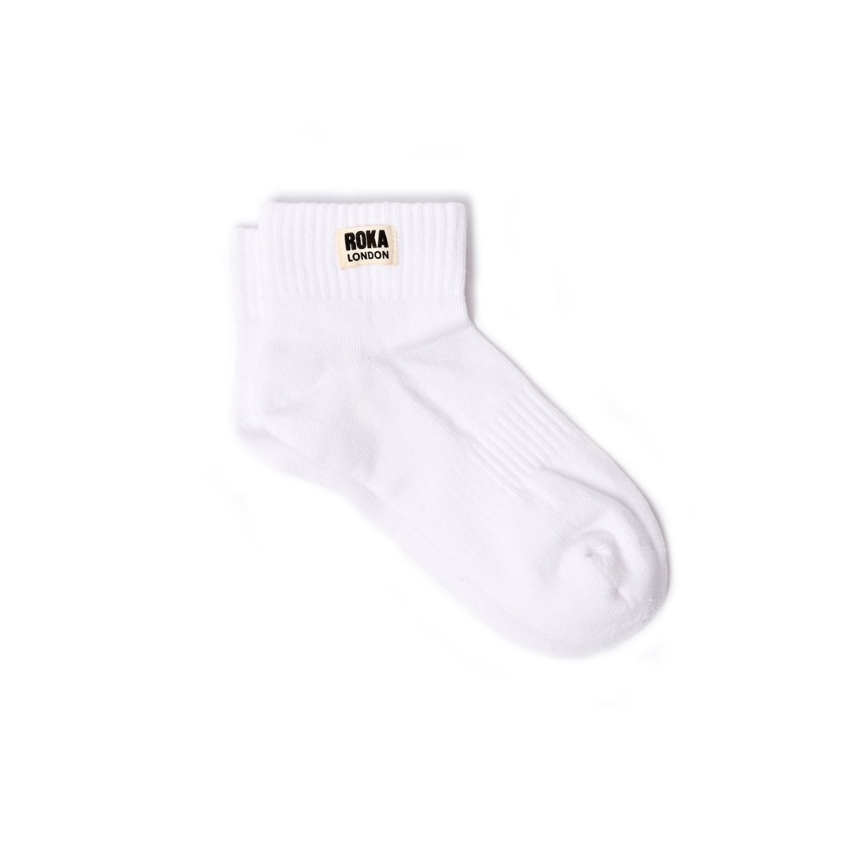 Wembley Ankle Socks for Women in Off White - RUTHERFORD & Co