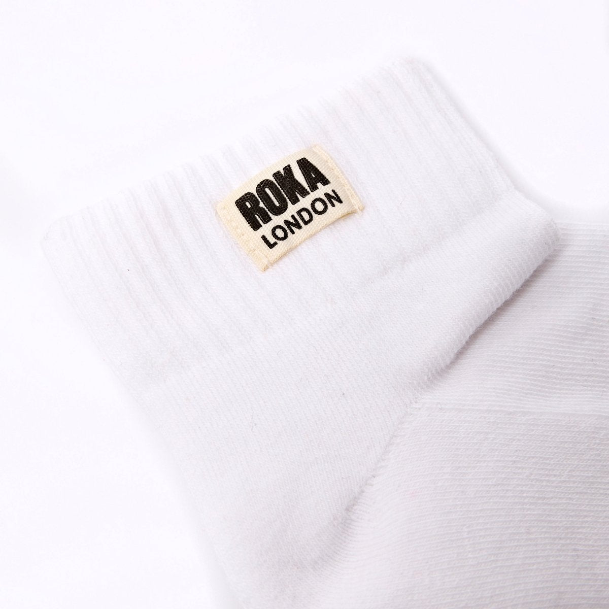 Wembley Ankle Socks for Women in Off White - RUTHERFORD & Co