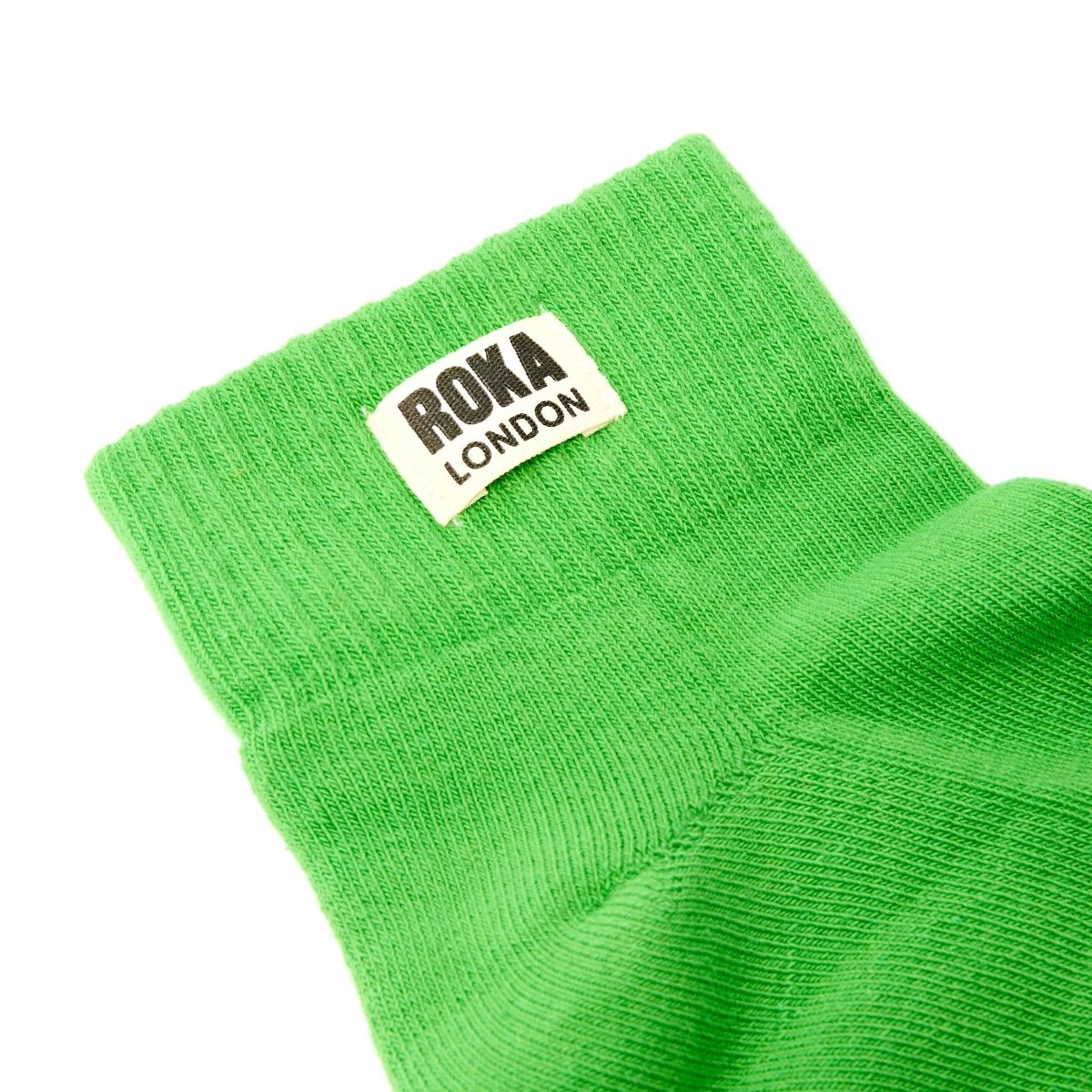 Wembley Ankle Socks for Women in Online Lime - RUTHERFORD & Co