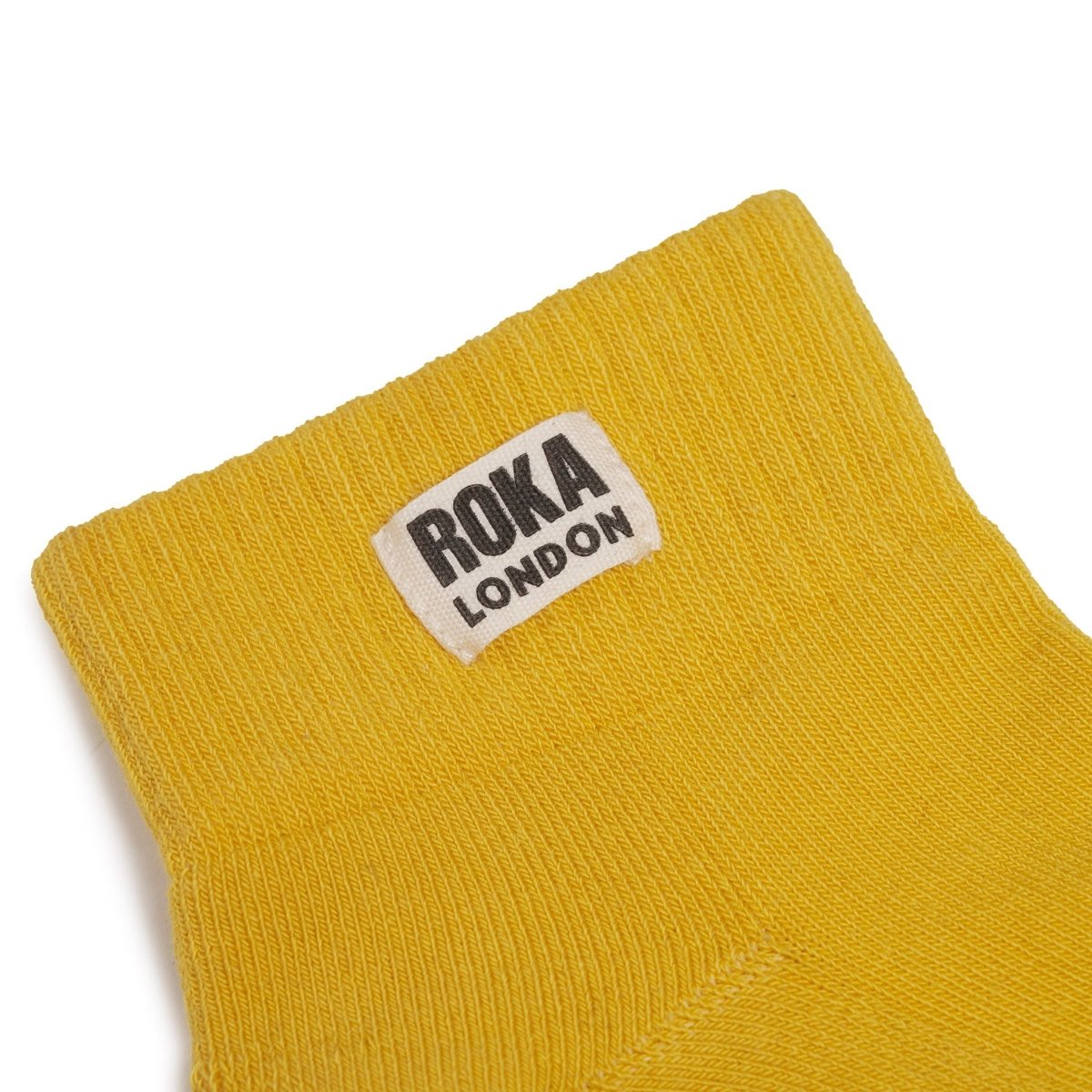 Wembley Ankle Socks for Women in Summer Yellow - RUTHERFORD & Co