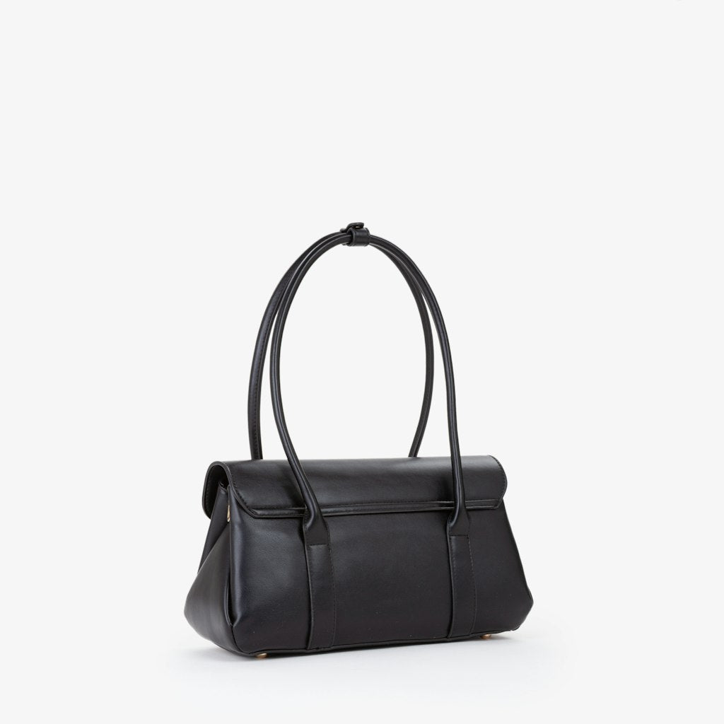 West Re Shoulder Bag Nero - RUTHERFORD & Co