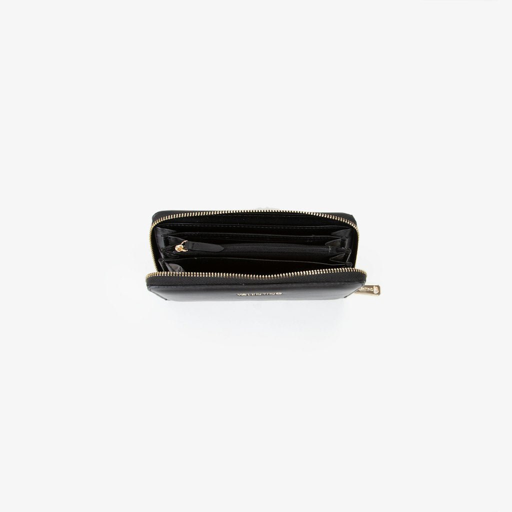 West Re Zip Around Wallet Nero - RUTHERFORD & Co