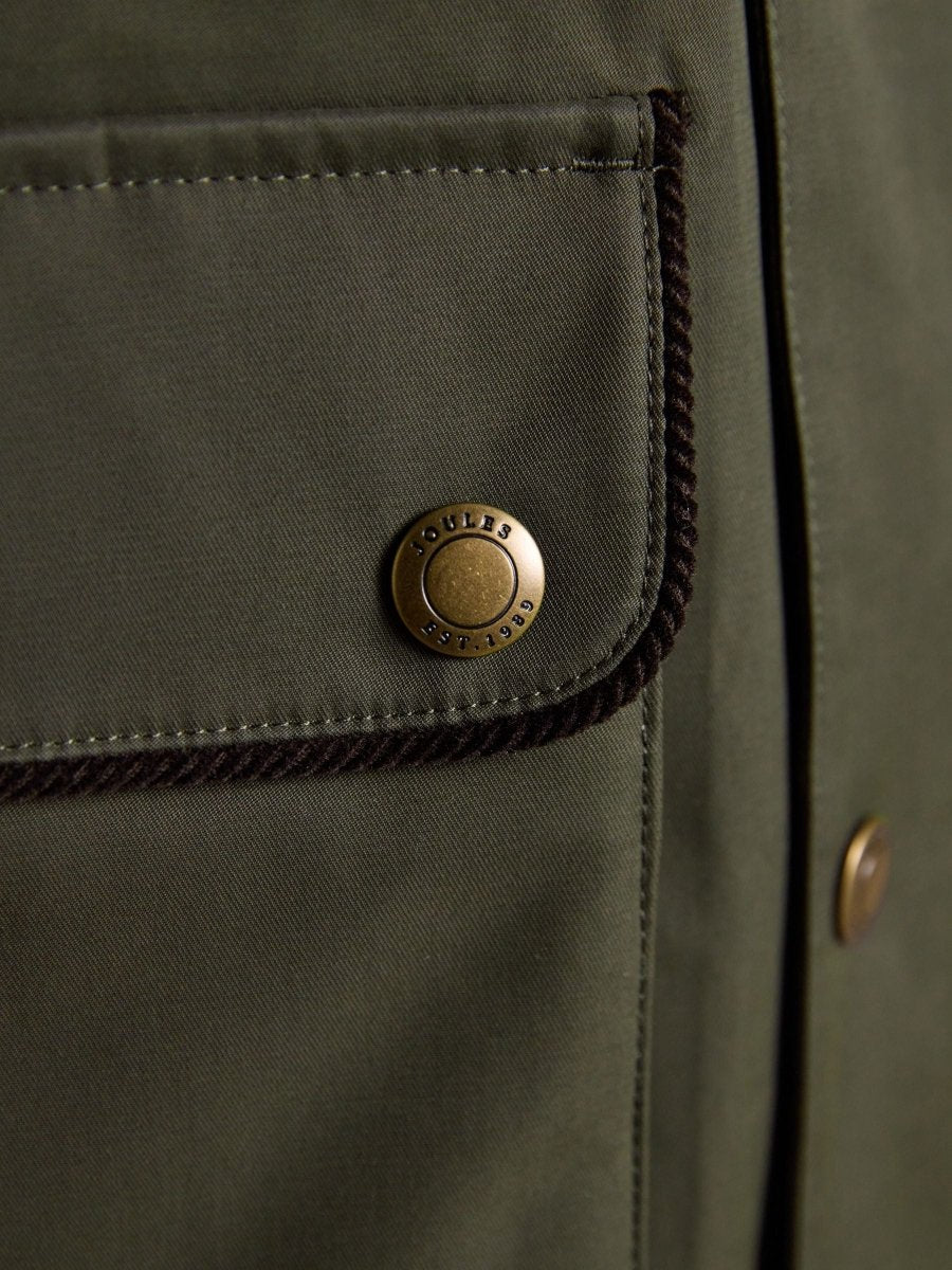 Westcott Khaki Green Waterproof Coat - RUTHERFORD & Co