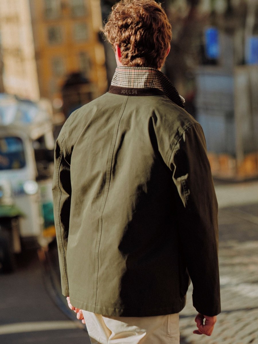 Westcott Khaki Green Waterproof Coat - RUTHERFORD & Co
