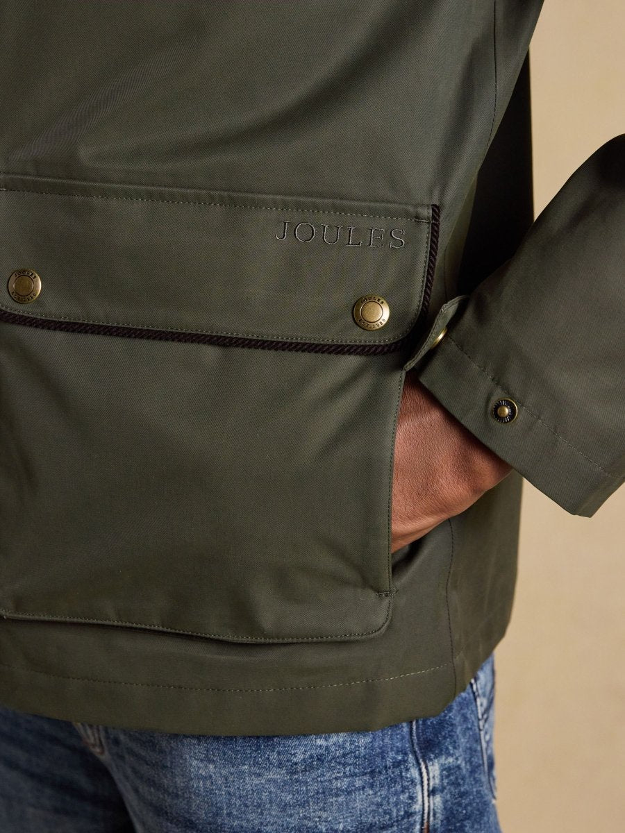 Westcott Khaki Green Waterproof Coat - RUTHERFORD & Co