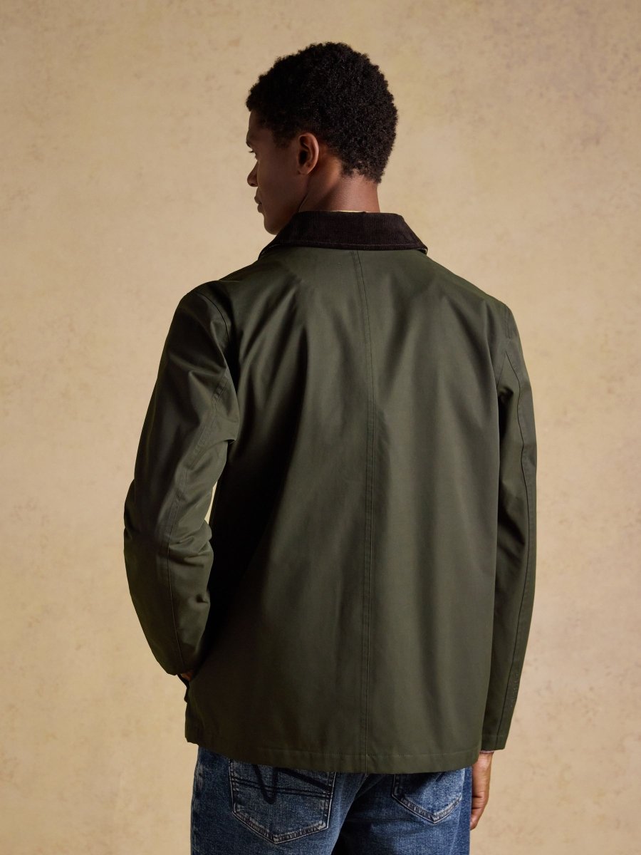 Westcott Khaki Green Waterproof Coat - RUTHERFORD & Co