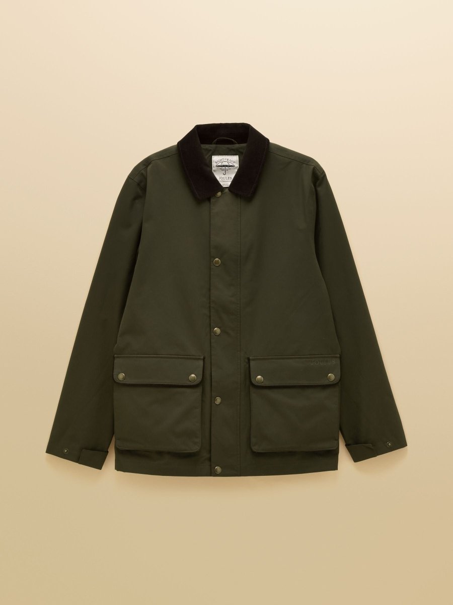 Westcott Khaki Green Waterproof Coat - RUTHERFORD & Co