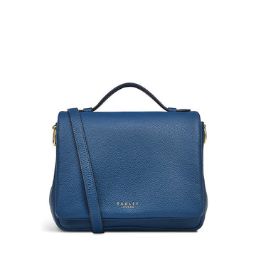 Weston Street Deepsea Small Flapover Crossbody - RUTHERFORD & Co