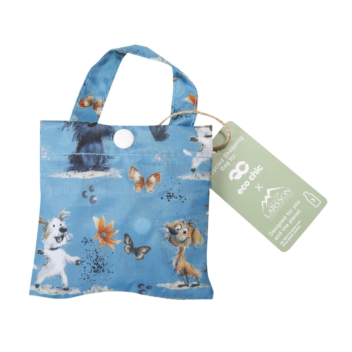 Whimsy Dogs Blue - RUTHERFORD & Co