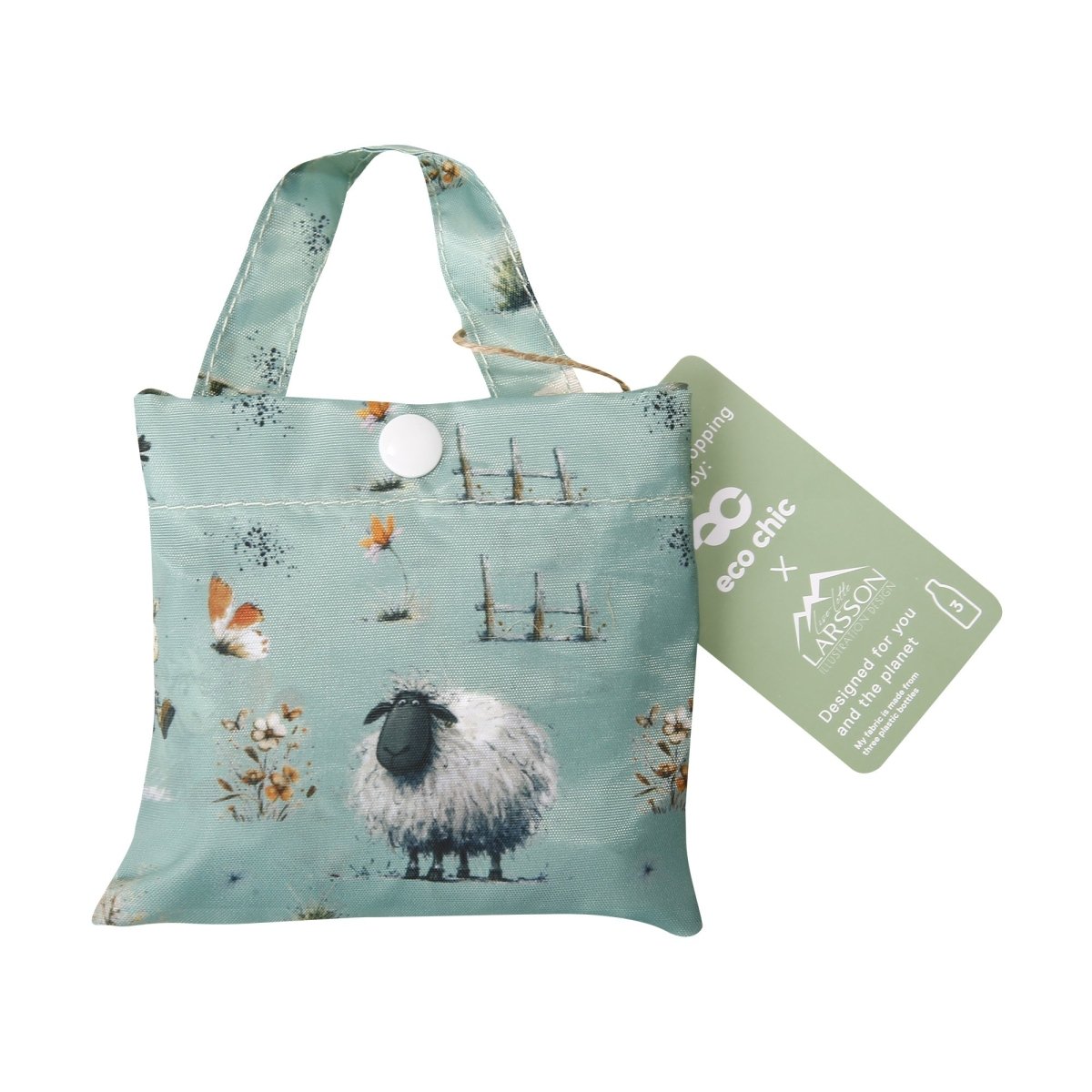 Whimsy Sheep Green - RUTHERFORD & Co
