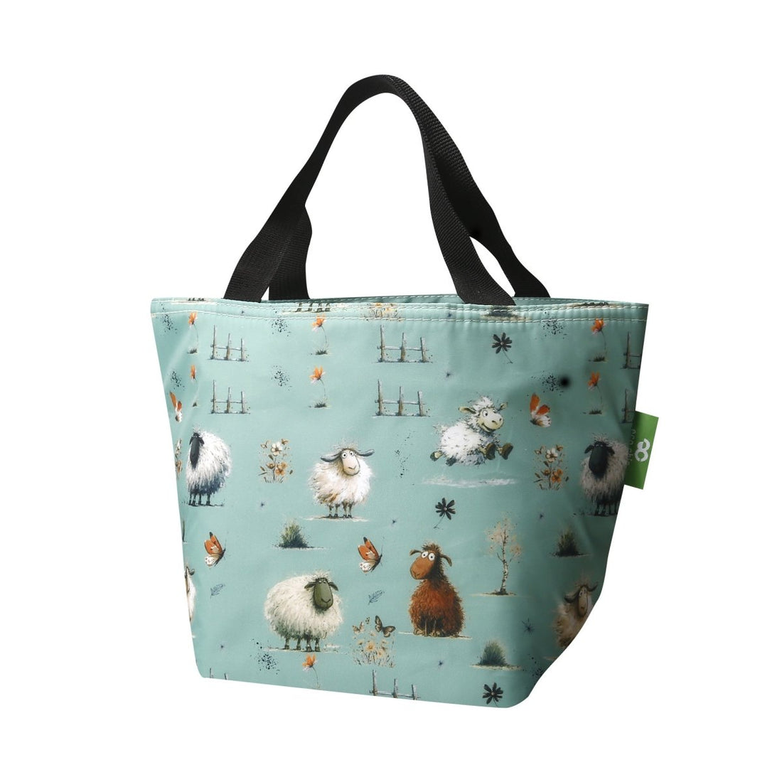 Whimsy Sheep Green - RUTHERFORD & Co