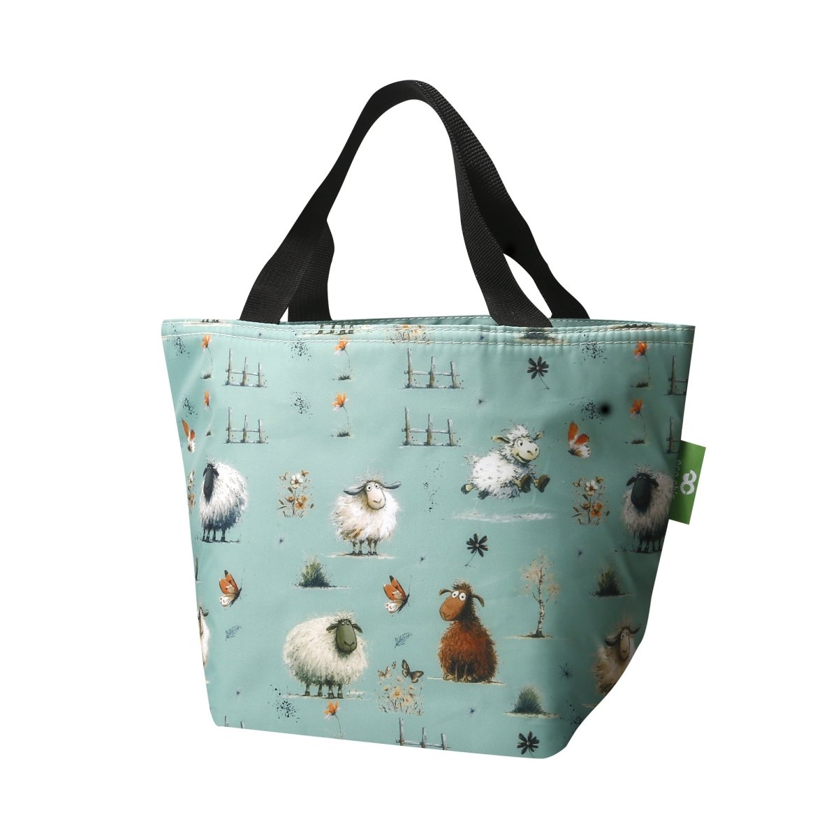 Whimsy Sheep Green - RUTHERFORD & Co