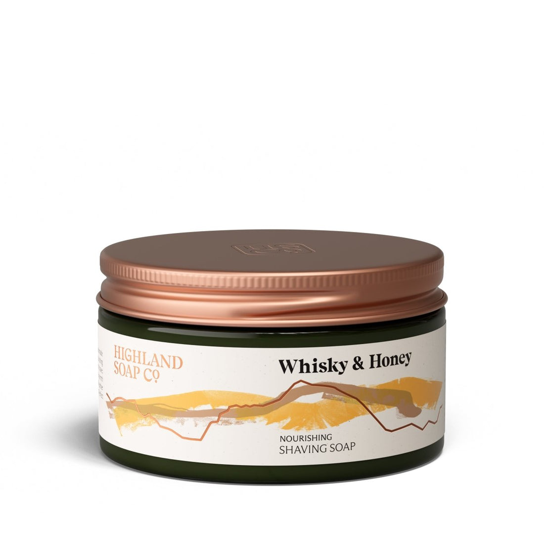 Whisky & Honey Shaving Soap 175g - RUTHERFORD & Co