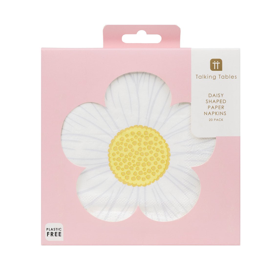 White Daisy Paper Napkins - 20 Pack - RUTHERFORD & Co