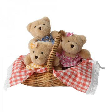 Wilberry Picnic Bears - Teddy Bears Picnic Set - RUTHERFORD & Co