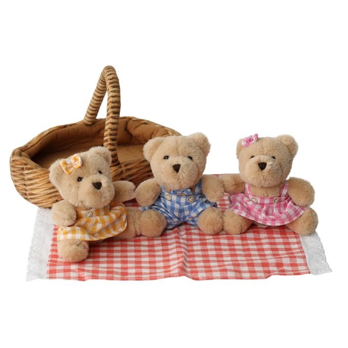 Wilberry Picnic Bears - Teddy Bears Picnic Set - RUTHERFORD & Co