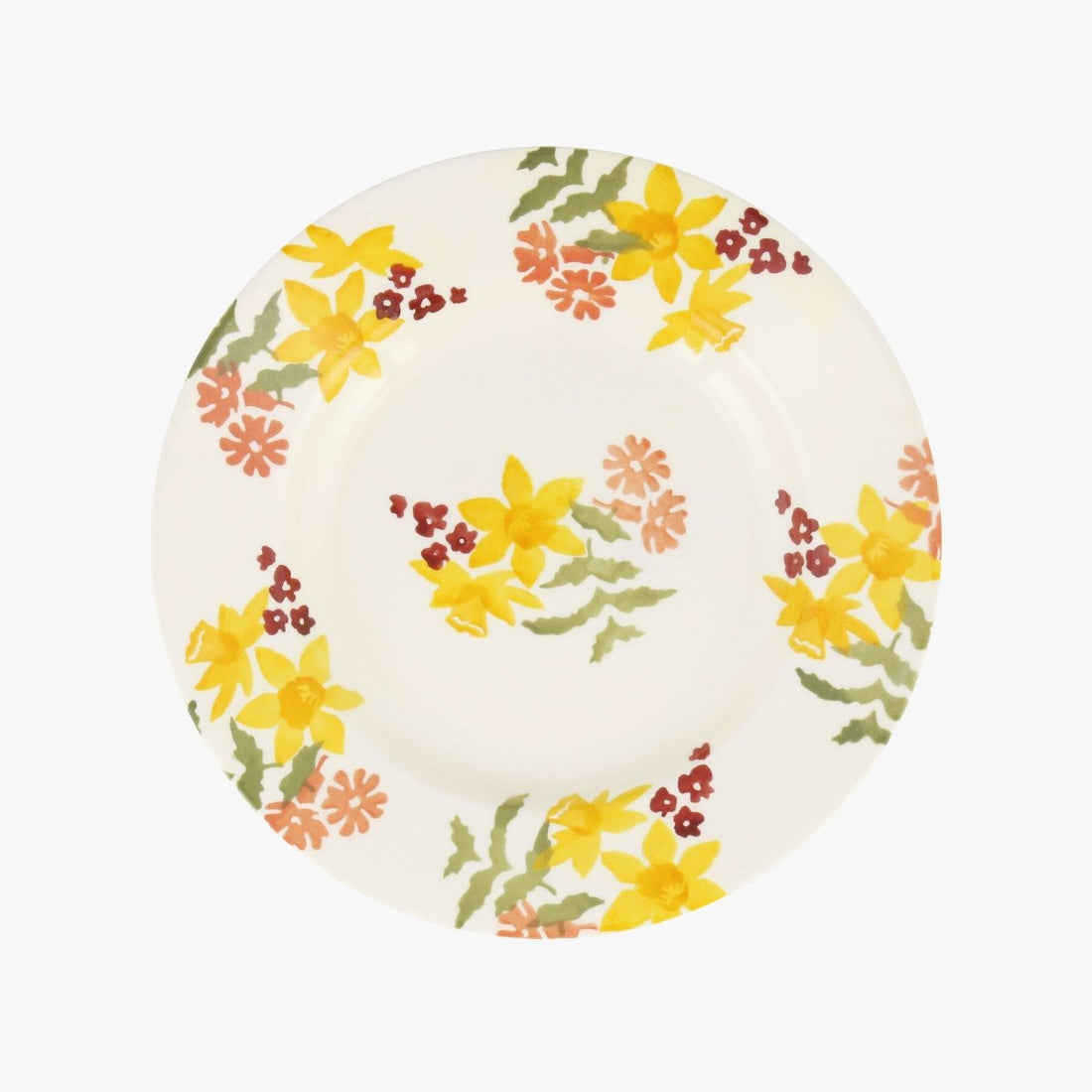 Wild Daffodils 8 1/2 Inch Plate - RUTHERFORD & Co