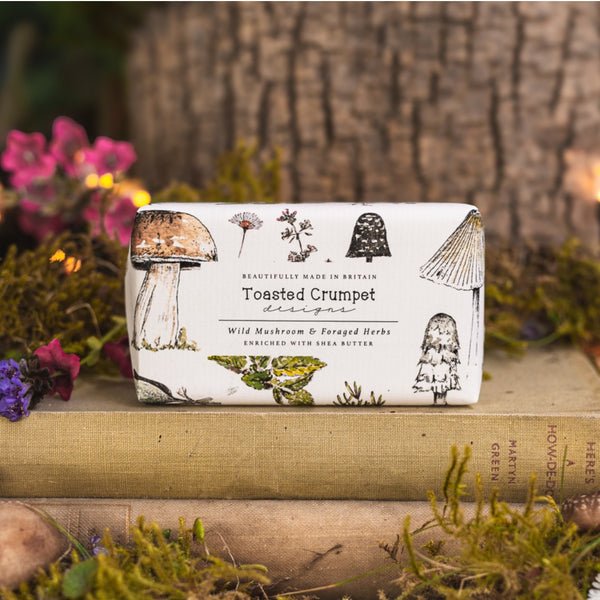 Wild Mushroom & Foraged Herbs Soap - RUTHERFORD & Co