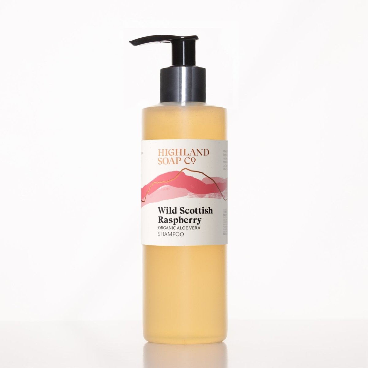 Wild Scottish Raspberry Aloe Vera Shampoo Shampoo - 250ml - RUTHERFORD & Co
