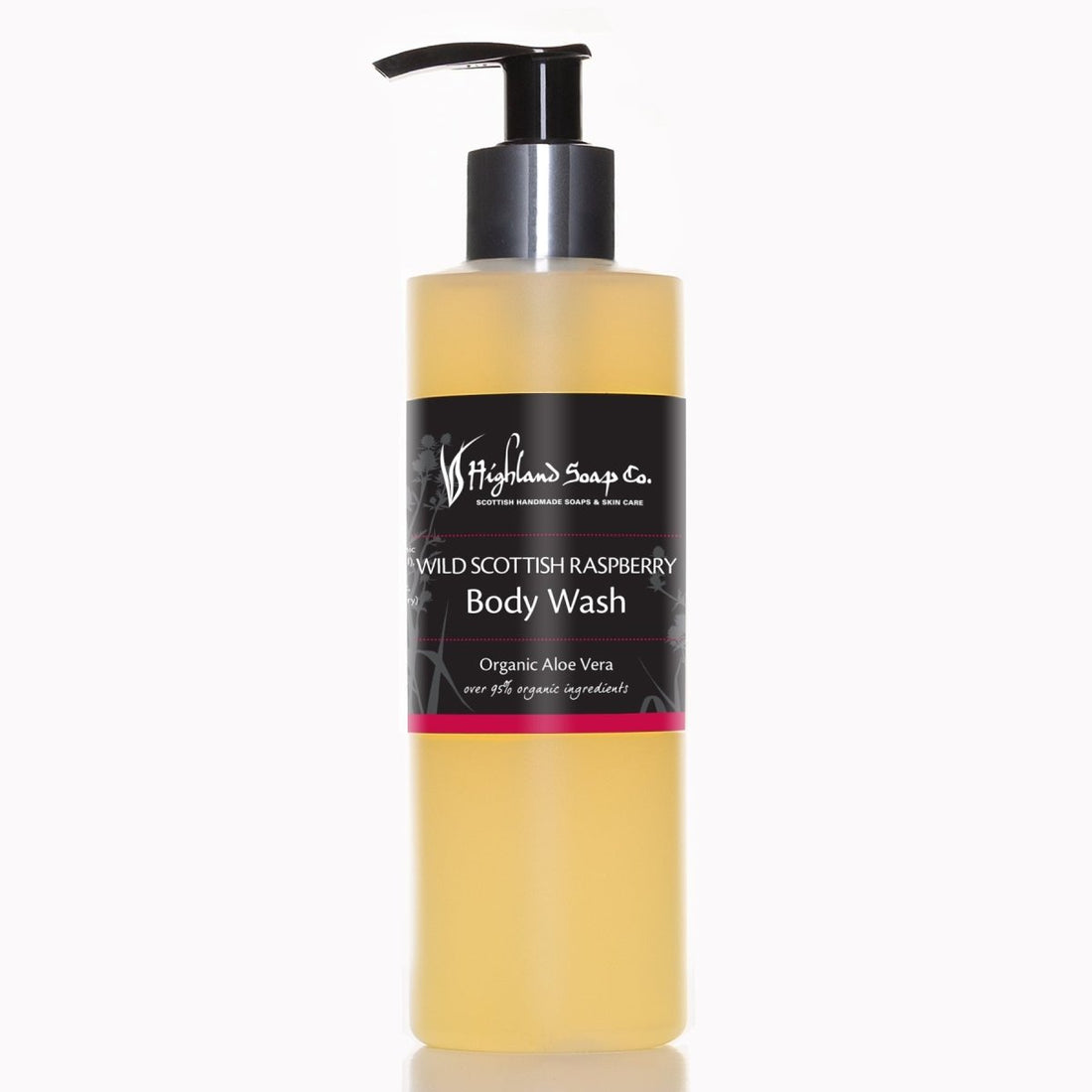Wild Scottish Raspberry Body Wash 250ml - RUTHERFORD & Co