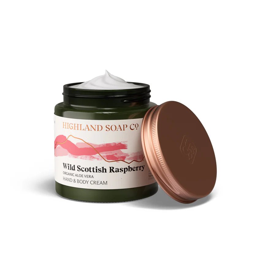 Wild Scottish Raspberry Hand & Body Cream 120ml - RUTHERFORD & Co