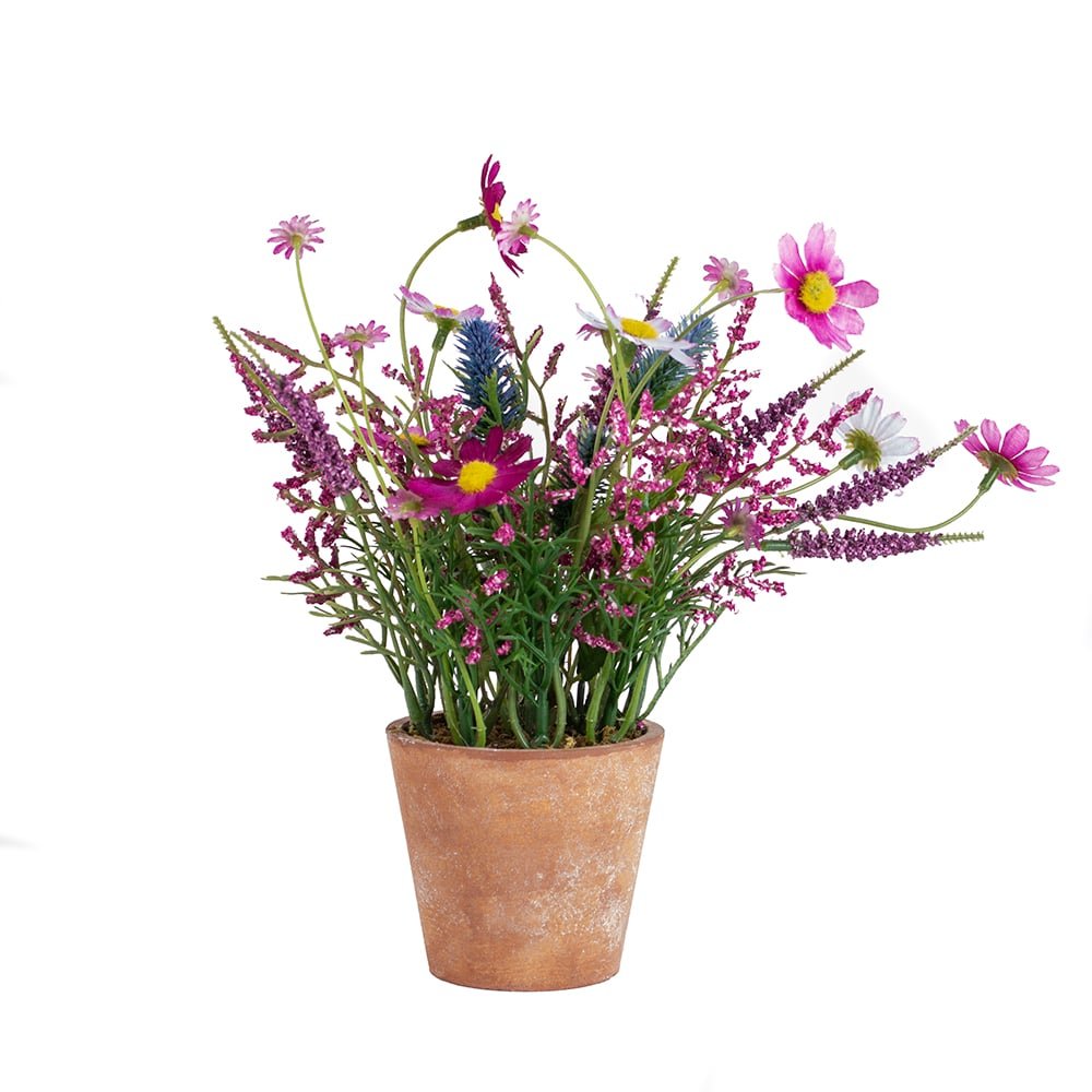 Wildflowers in Pot Pink - RUTHERFORD & Co