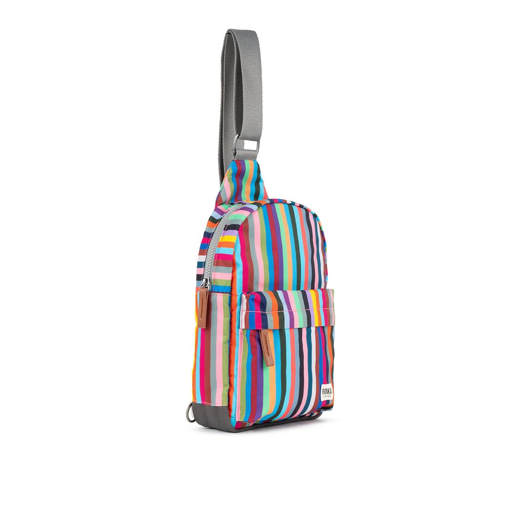 WILLESDEN B SUSTAINABLE CANVAS/MULTI STRIPE/LARGE - RUTHERFORD & Co