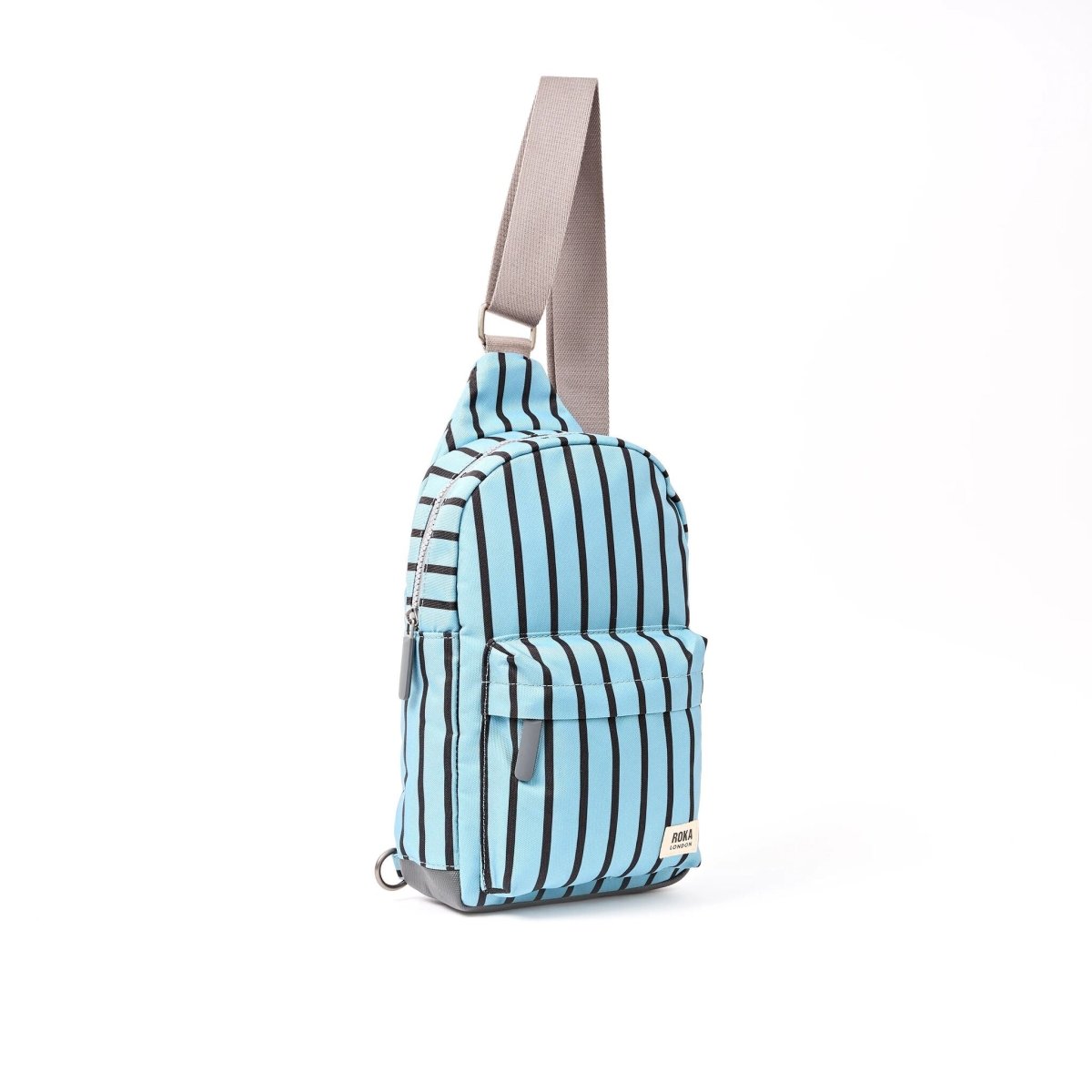 Willesden Sling Bag in Blue Stripe - RUTHERFORD & Co