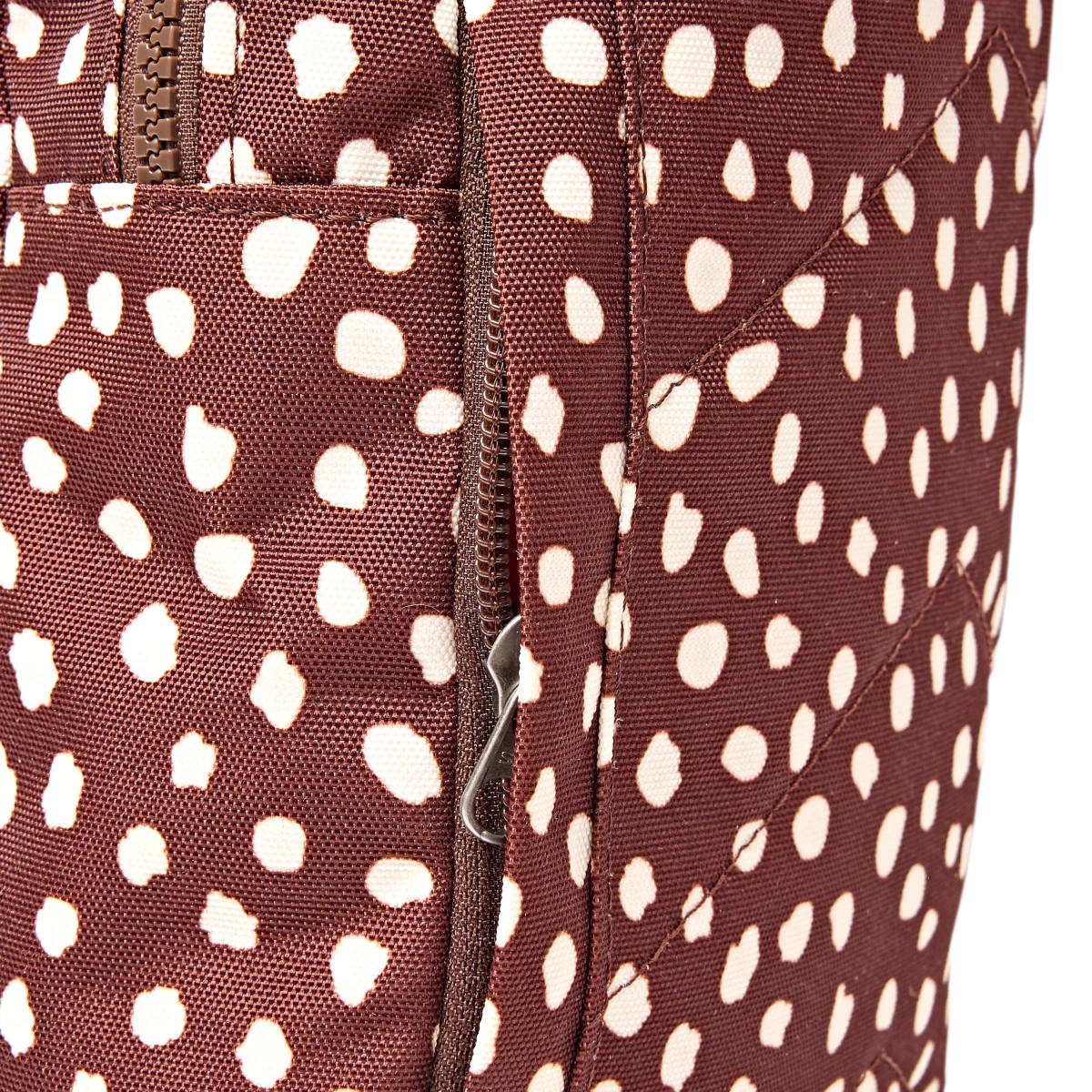 Willesden Sling Bag in Brown Dot - Large - RUTHERFORD & Co