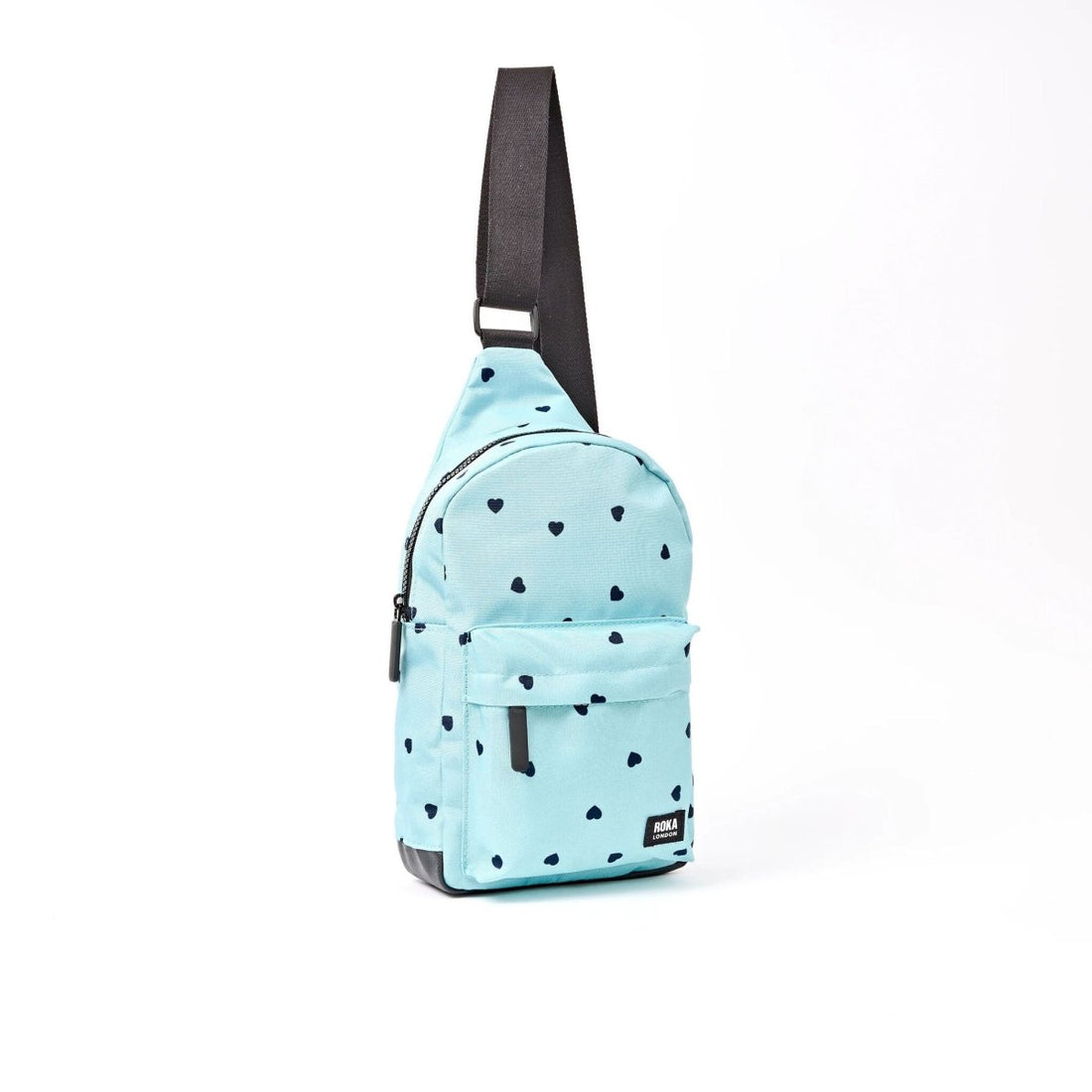 Willesden Sling Bag in Heart Print - RUTHERFORD & Co