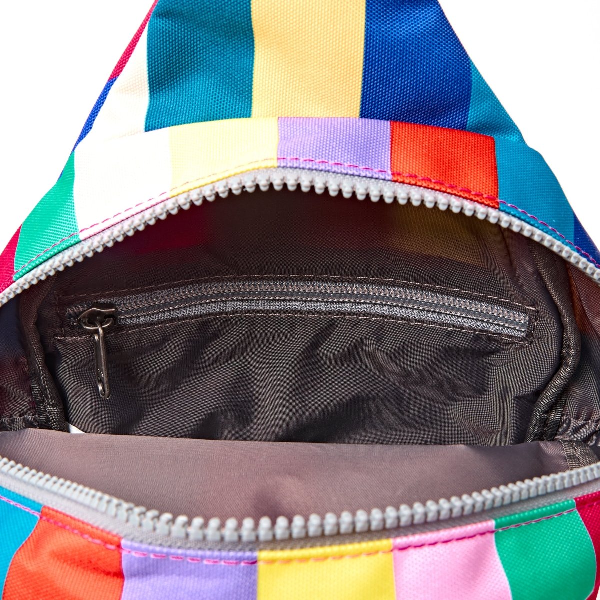 Willesden Sling Bag in Wide Multi Stripe - RUTHERFORD & Co