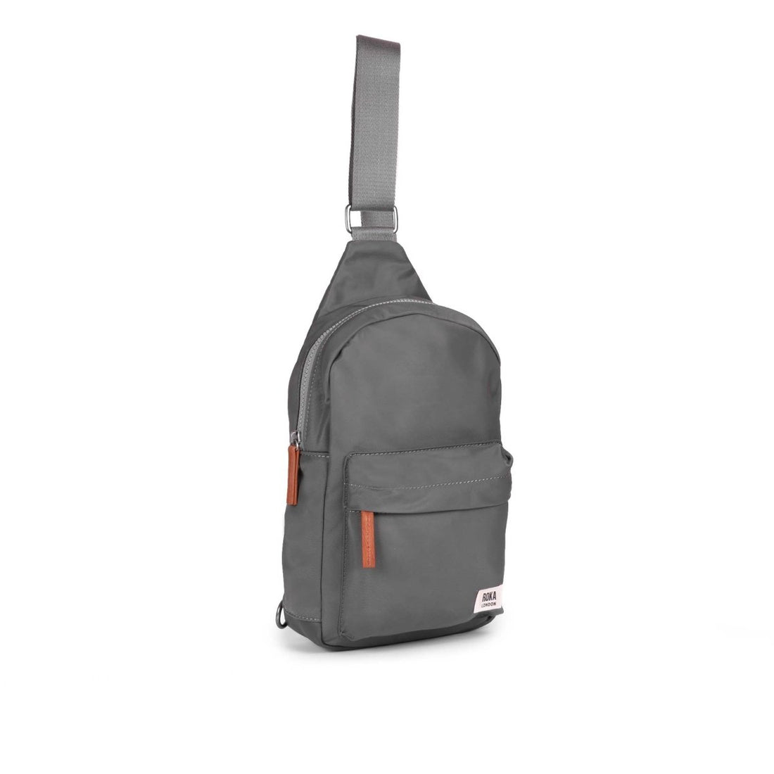 Willesden Sling Bag Large Recycled Nylon - Graphite - RUTHERFORD & Co
