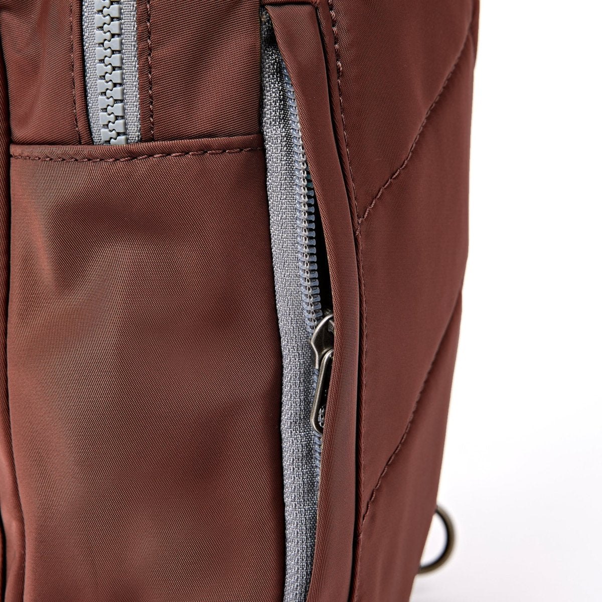 Willesden Sling Bag Large Recycled Nylon Ripstop - Rocky Road - RUTHERFORD & Co