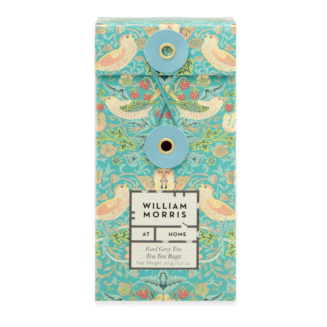 William Morris At Home Earl Grey, 10x Tea Bags - RUTHERFORD & Co