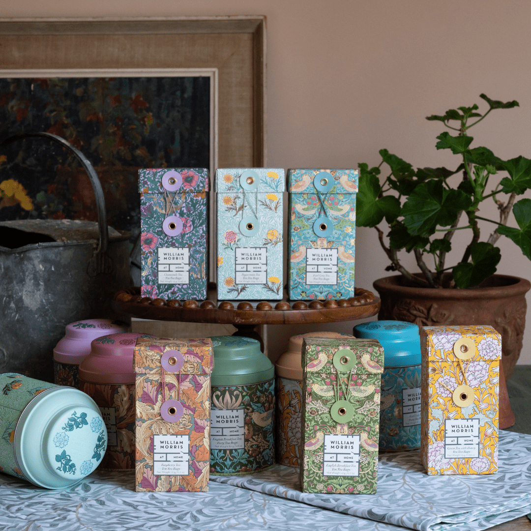 William Morris At Home Earl Grey, 10x Tea Bags - RUTHERFORD & Co