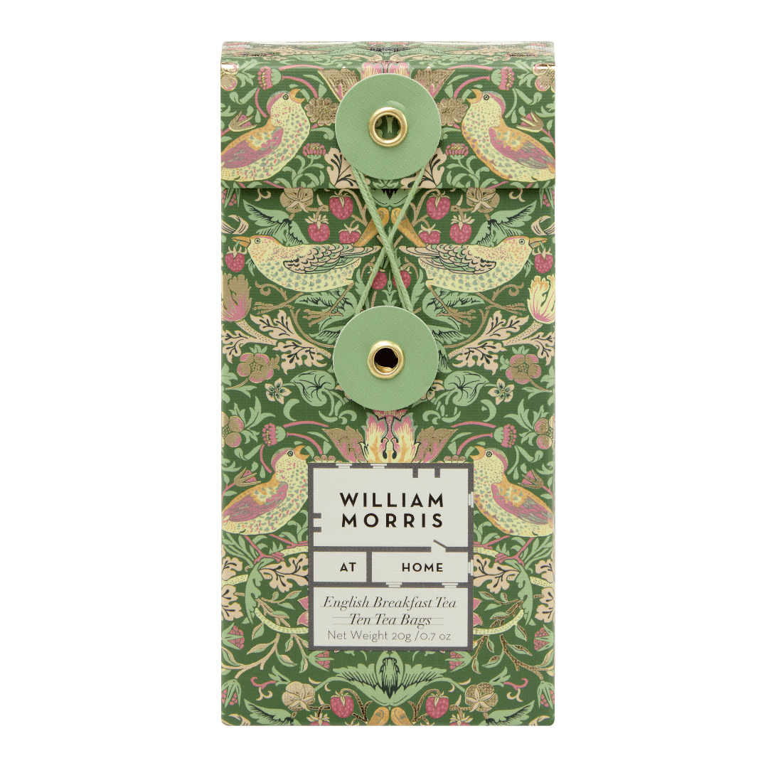 William Morris At Home English Breakfast, 10x Tea Bags - RUTHERFORD & Co