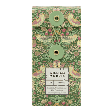 William Morris At Home English Breakfast, 10x Tea Bags - RUTHERFORD & Co