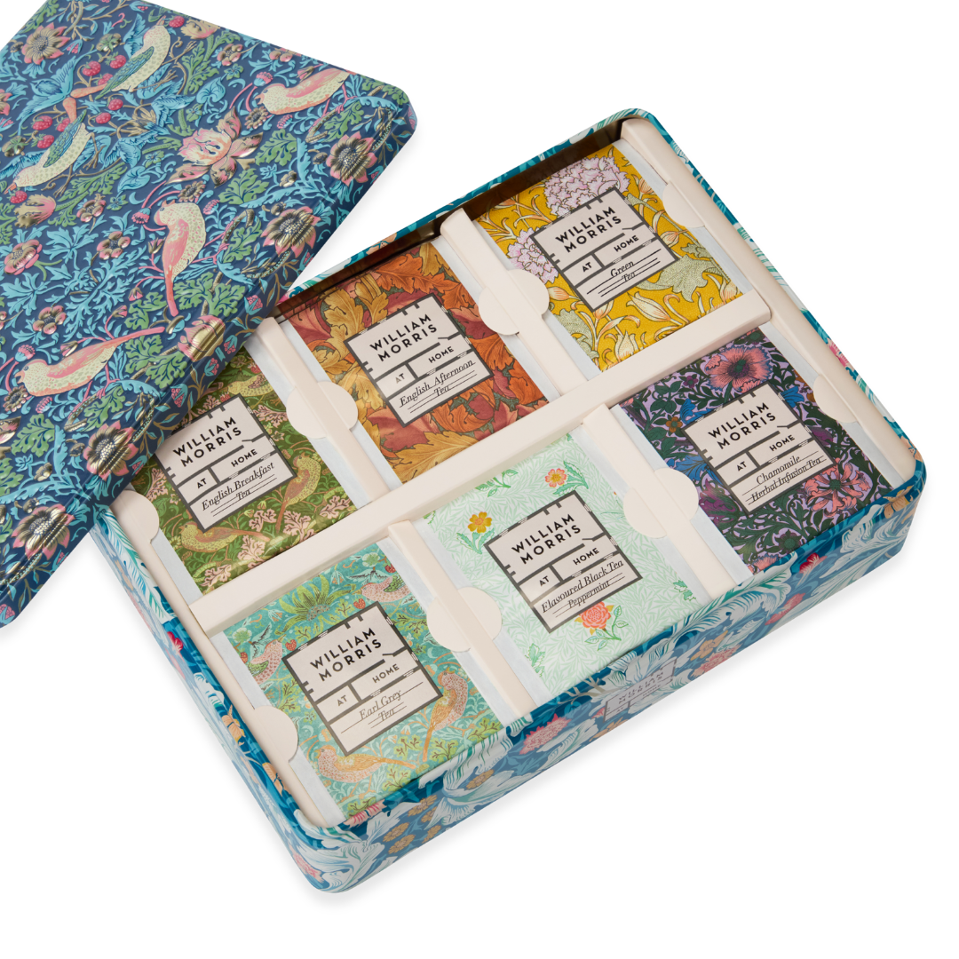 William Morris At Home Traditional Tea Assortment, 10x 6 Tea Bags - RUTHERFORD & Co