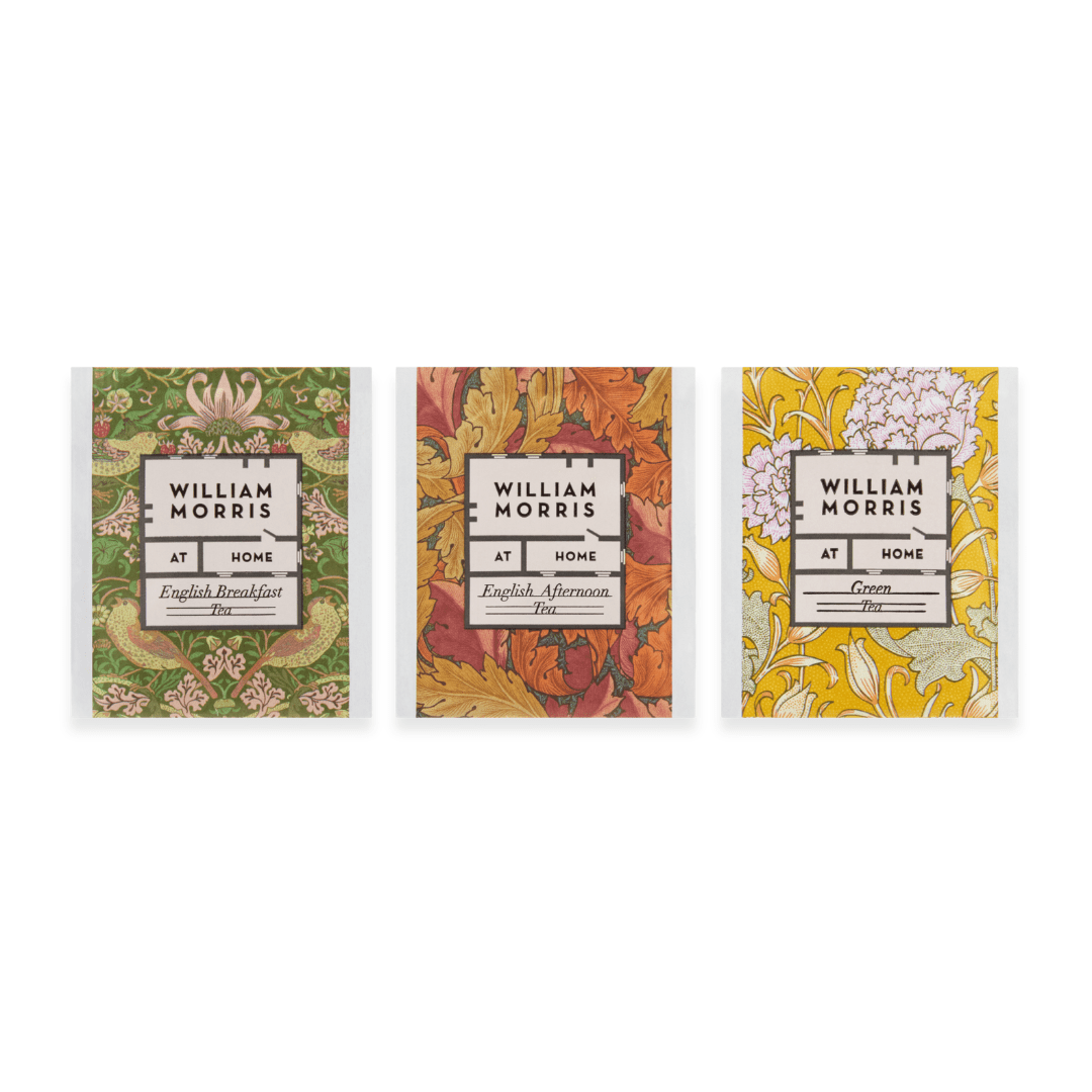 William Morris At Home Traditional Tea Assortment, 10x 6 Tea Bags - RUTHERFORD & Co