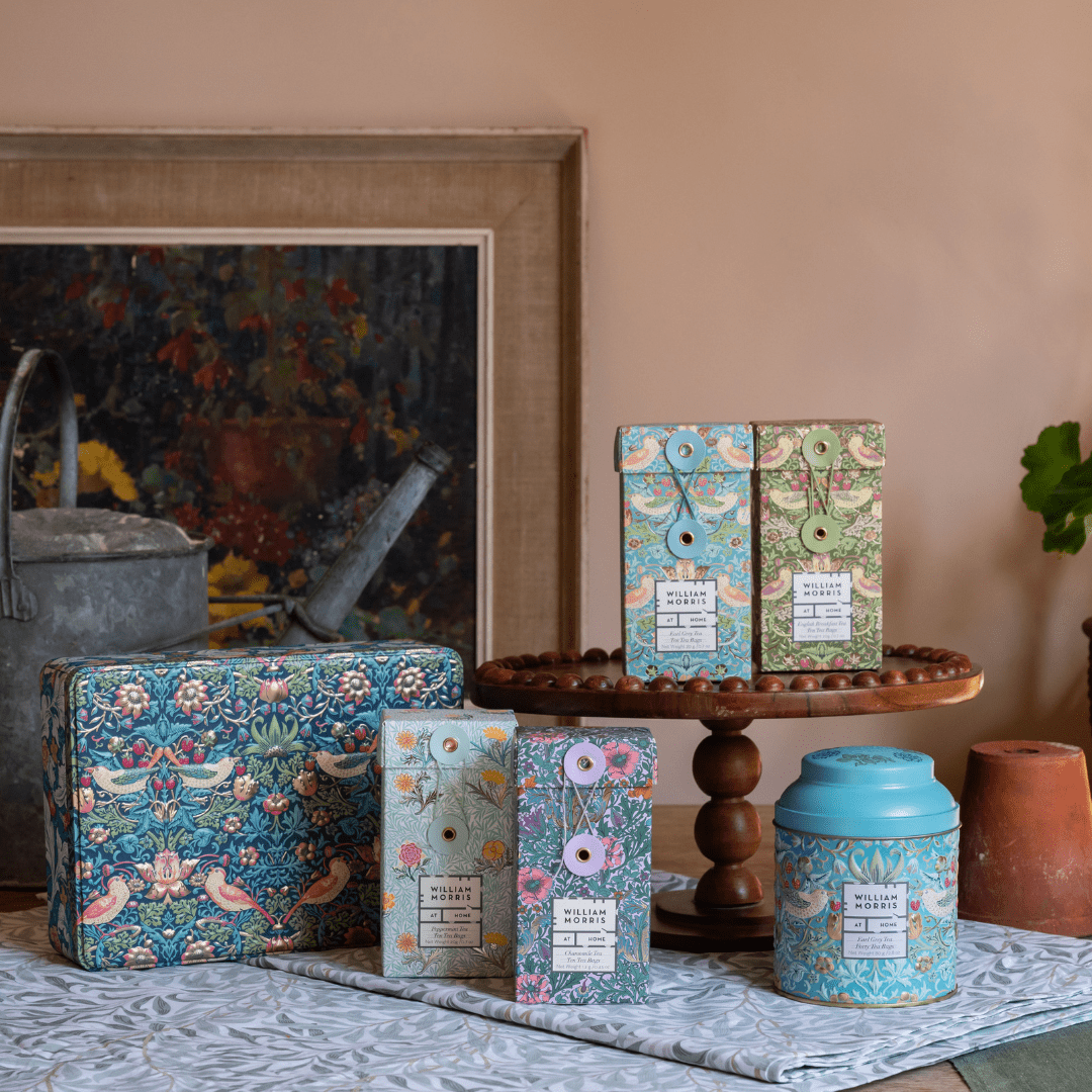 William Morris At Home Traditional Tea Assortment, 10x 6 Tea Bags - RUTHERFORD & Co