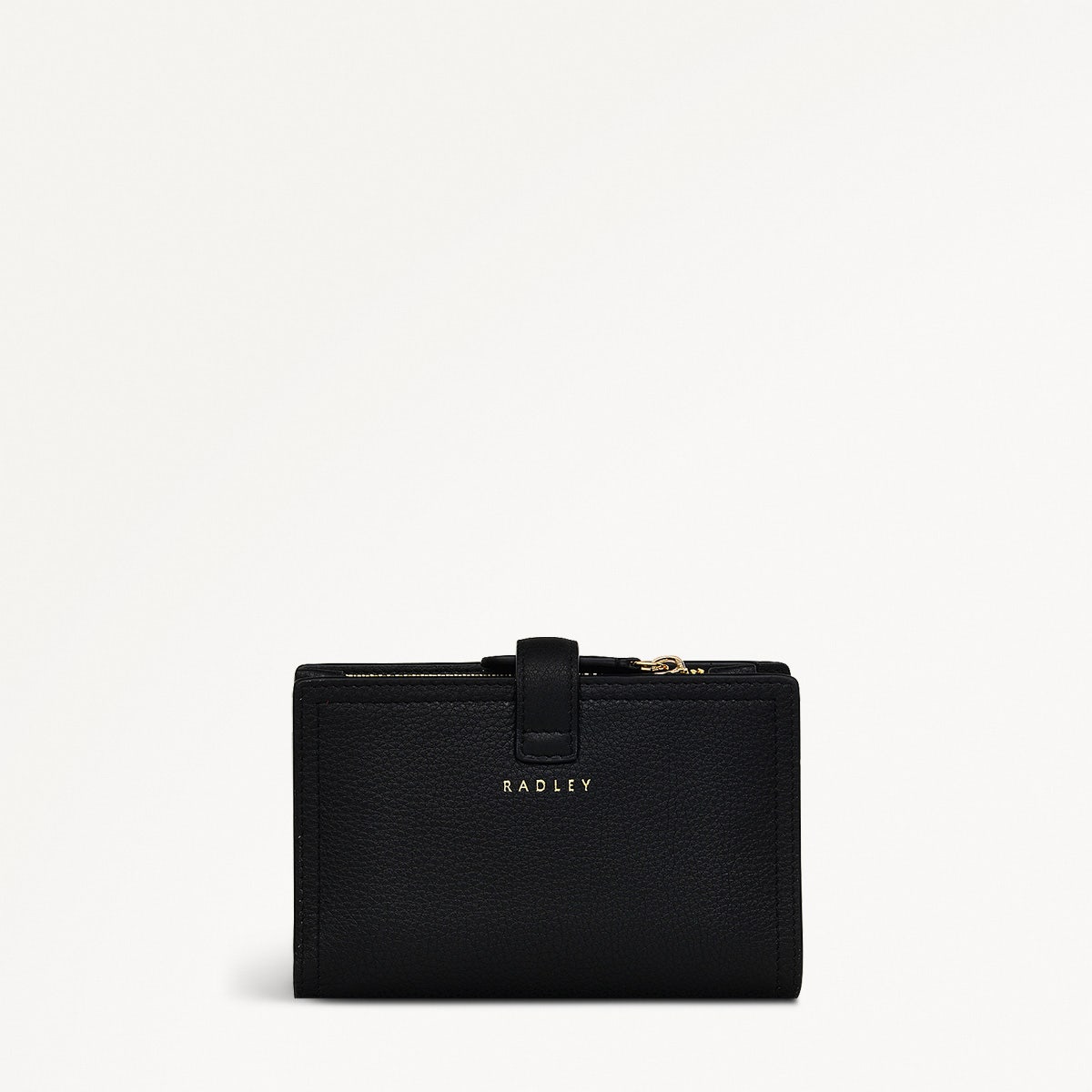 Willis Street Leather Medium Bifold Wallet in Black - RUTHERFORD & Co