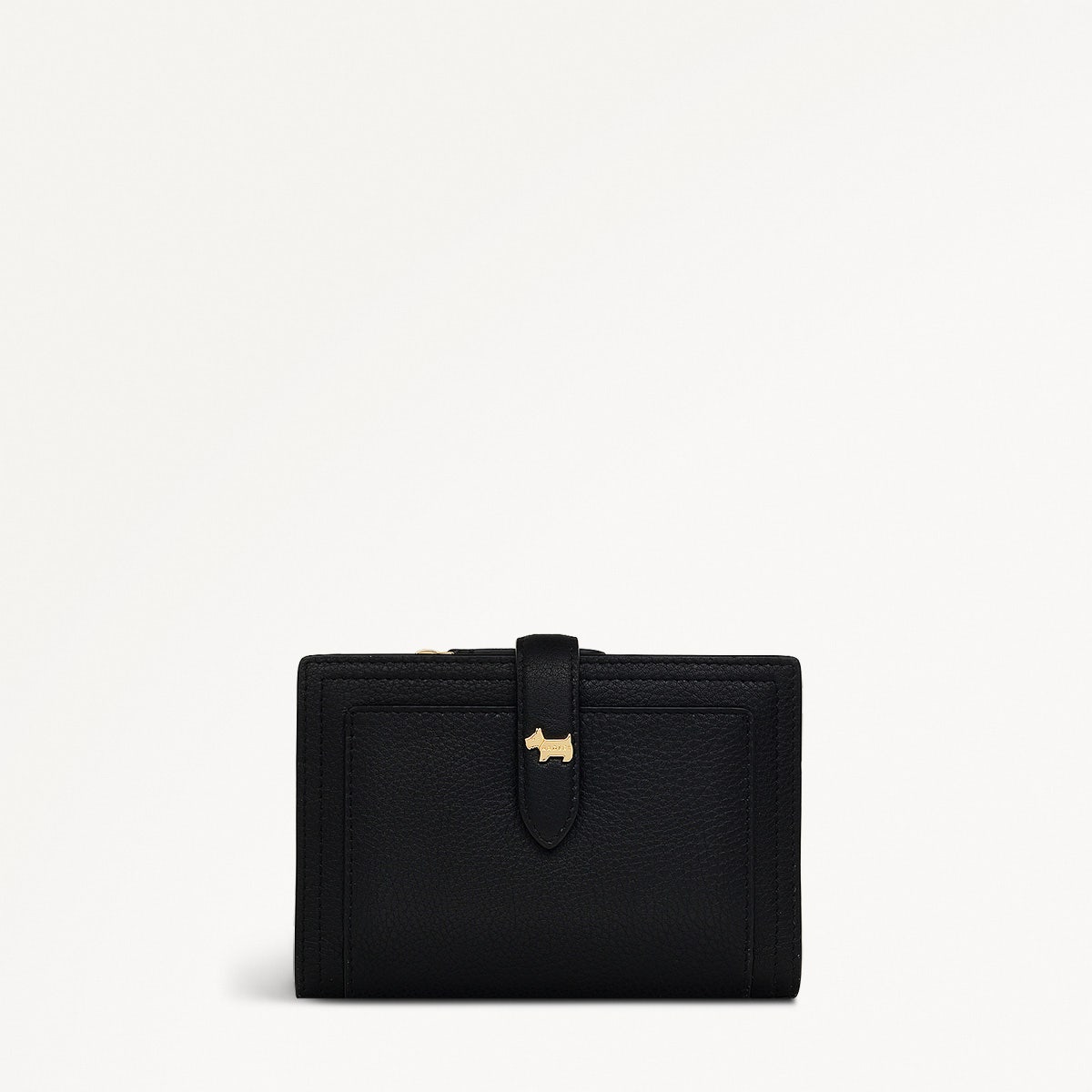 Willis Street Leather Medium Bifold Wallet in Black - RUTHERFORD & Co