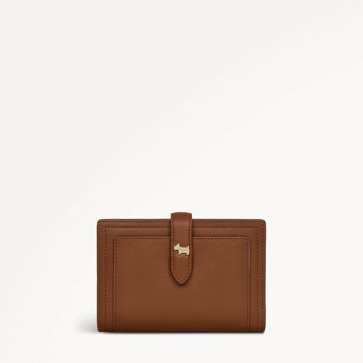 Willis Street Leather Medium Bifold Wallet in Saddle - RUTHERFORD & Co